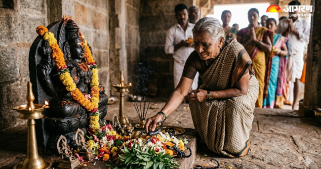 नाग पंचमी के मौके पर कंदकोर गांव में बिच्छुओं की पूजा (1)